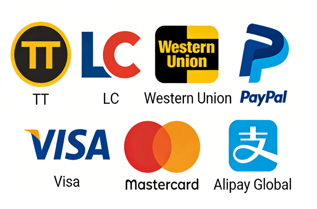 Welke betaalmethoden accepteert u? – Veelgestelde vragen voor fabrikanten van switches